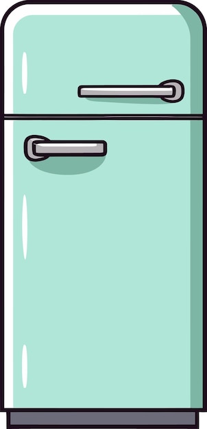a green paper with a hinge on it