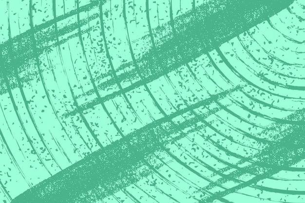 Green pastel color round stripe line texture with distressed grunge detailed background