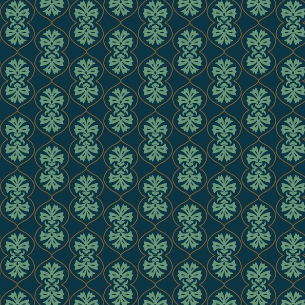 ベクトル 緑色のパターンの背景