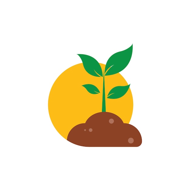 Green plant growth