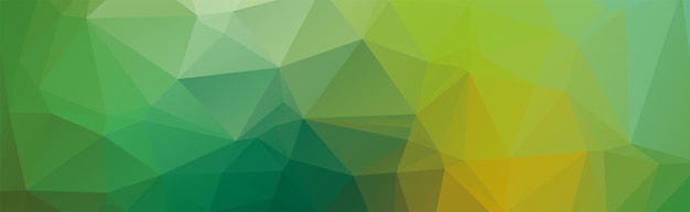 Green polygonal crystal background polygon design pattern environment green low poly vector illust