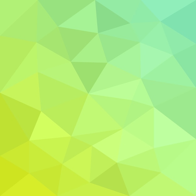 Green polygonal geometric triangle overlap vector layer background for text and message design