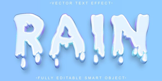 Green Rainforest Vector Volledig bewerkbaar Smart Object Text Effect
