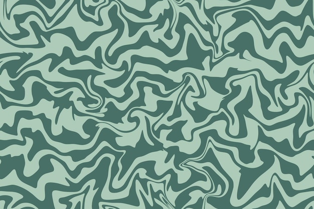 Vector green seamless vector pattern with spreading lines