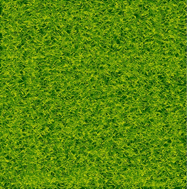 Vettore fondo verde di vettore del campo di erba di calcio