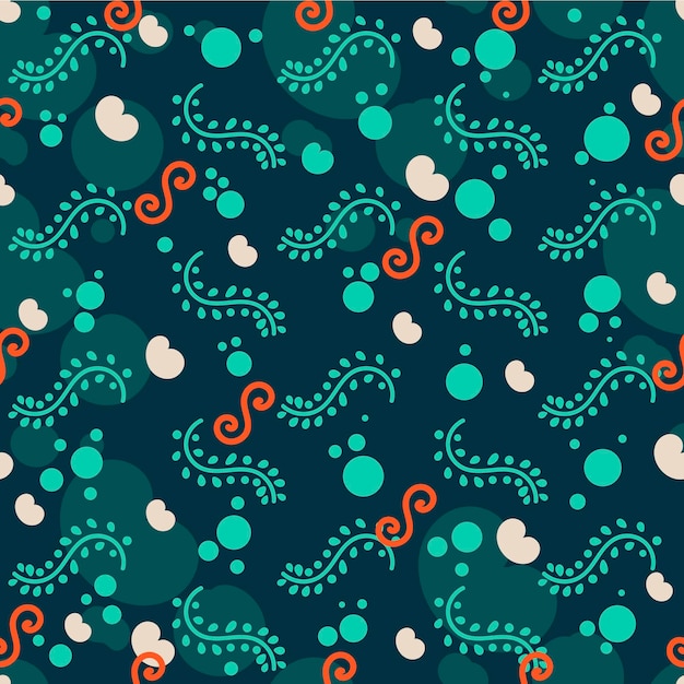 Vector green special pattern