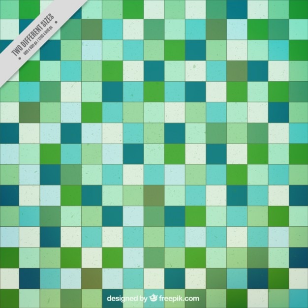 Фон зеленые квадраты