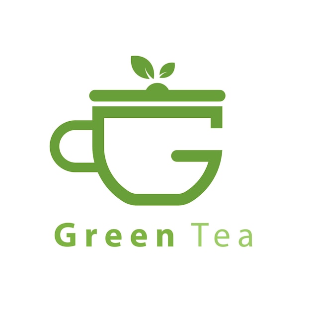 Вектор Зеленый чай
