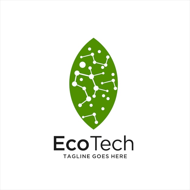 Vector green tech logo designs template creative technology logo symbol