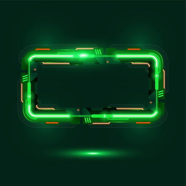 Green technology banner design