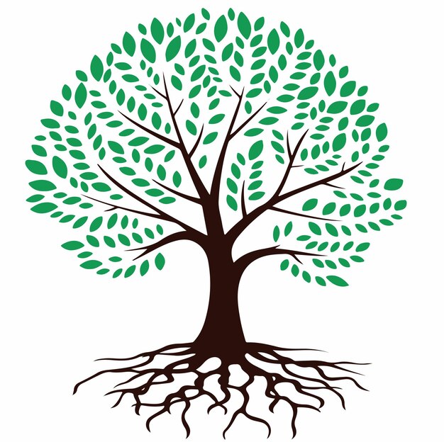 Free Vector | Tree life hand drawn illustration