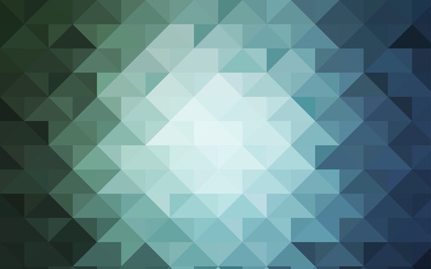 Green vector blurry triangle template