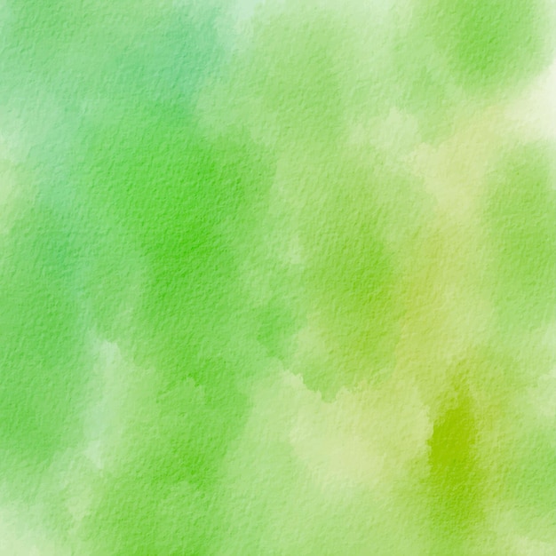 Green watercolor abstract background vector