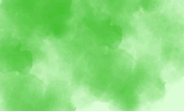 Green watercolor background