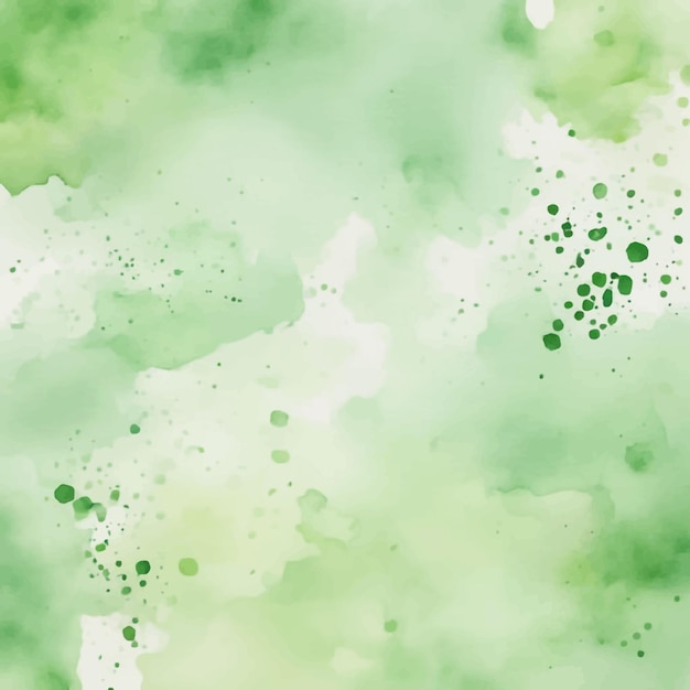 Green watercolor background