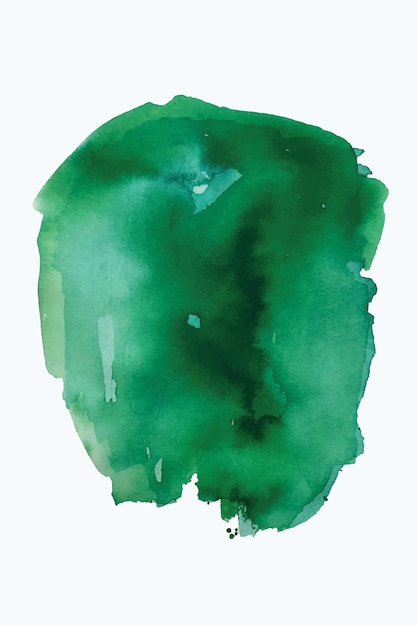 Green watercolor background