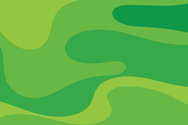 Зеленая волна Baground рисунок вектора обоев