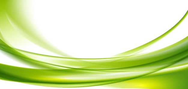 green wavy background