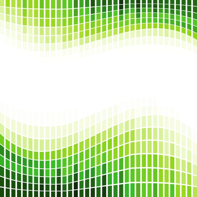 Vector green web background