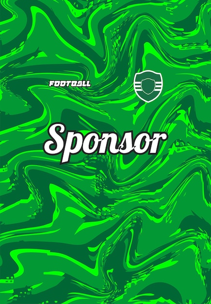 a green and white logo for the football club