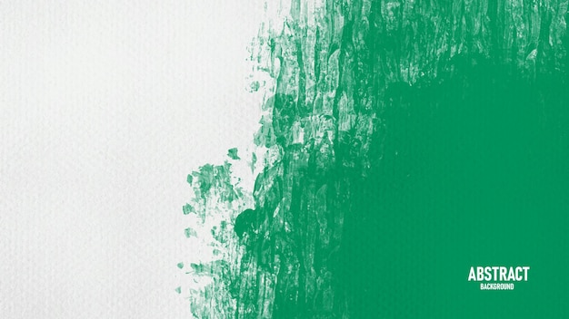 Green and white watercolor abstract background