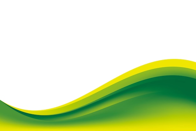 green yellow wavy background