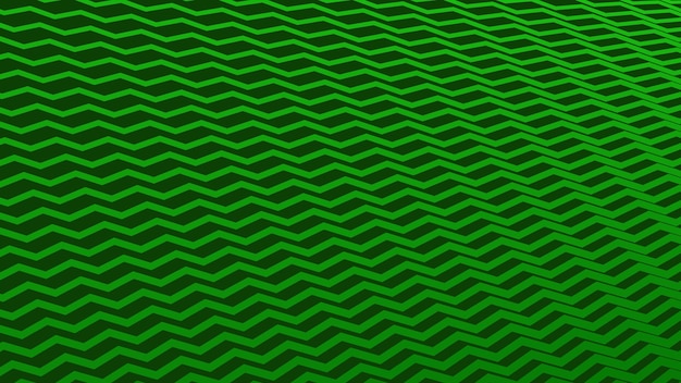 Green zig zag pattern abstract background for backdrop or fabric style