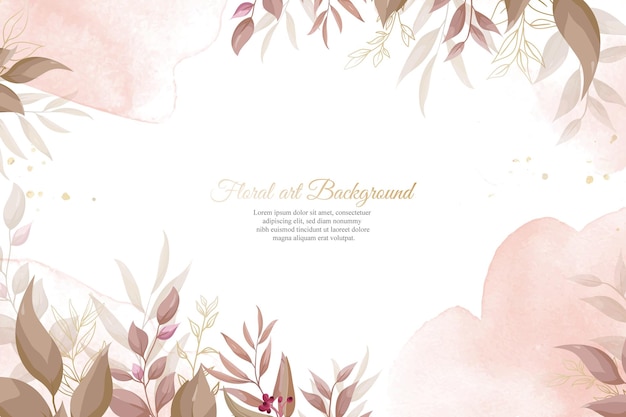 Дизайн приглашения на свадьбу greenery с элегантными цветами и акварелью
