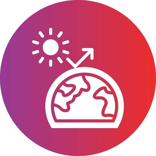 Greenhouse Effect Icon Style