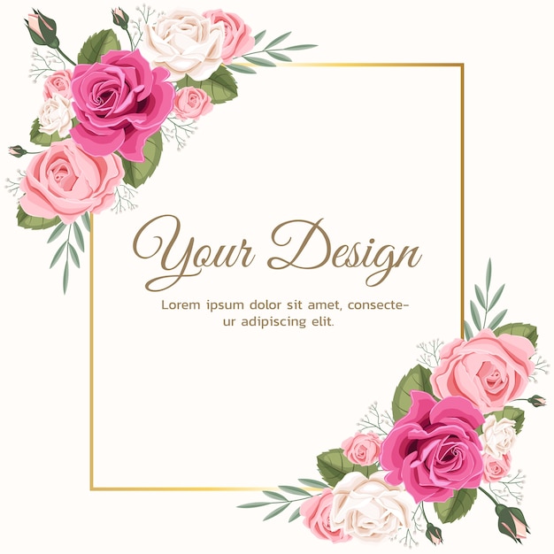 Rose Border clip art (108790) Free SVG Download / 4 Vector