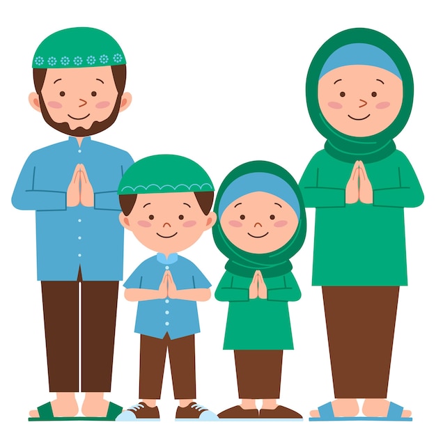 greetings from muslim family