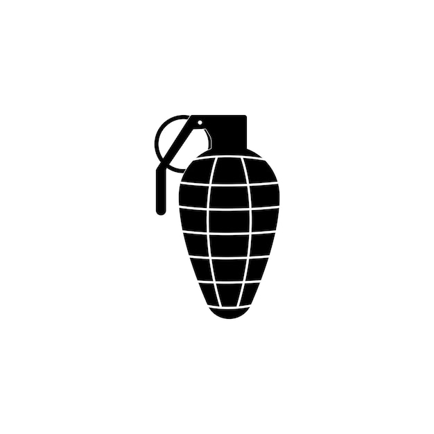 Grenades logo design vector grenade symbol design template