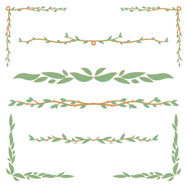 Grens- en scheidslijnen Eco-botanische natuurgrafische set