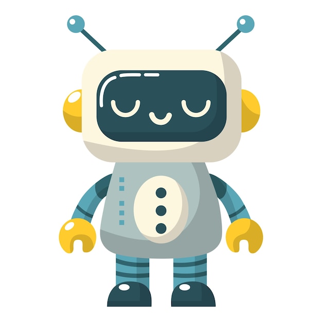 grey and blue robot