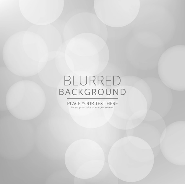 Grey blurred background