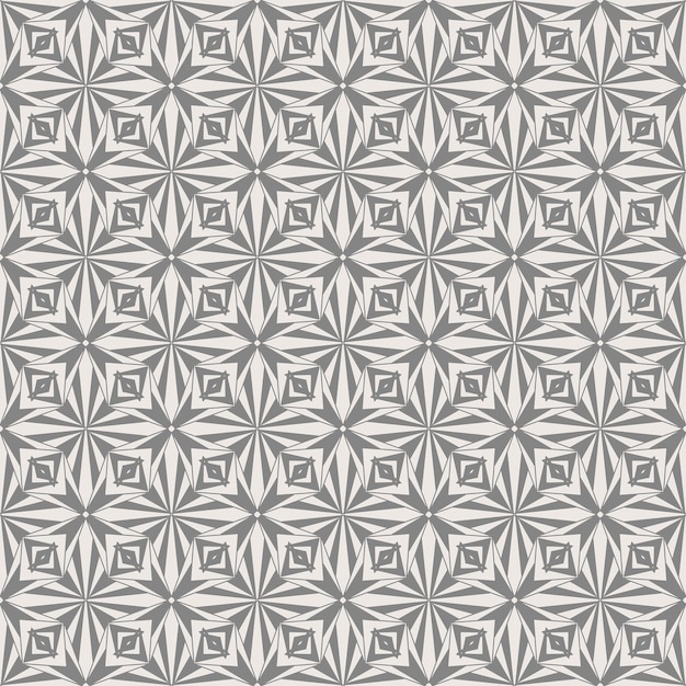 Colore grigio forma geometrica ornamento senza cuciture tessuto etnico mandala yoga modello sfondo astratto