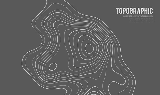 Vector grey contours vector topography geographic mountain topography vector illustration topographic patte