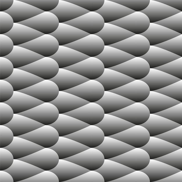 グレー グラデーション装飾的な幾何学的なテクスチャーのシームレスな抽象的な背景