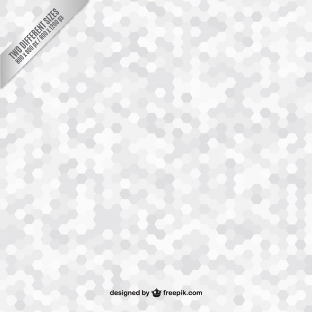 Vector grey hexagons background