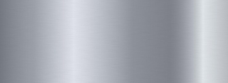 Vector grey metallic gradient texture silver metal foil background wide shiny titan or steel sheet for la