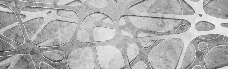 Vector grey monochrome grunge grid pattern abstract background. geometric tech vector banner design