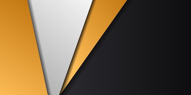 Vector grey and orange abstract background