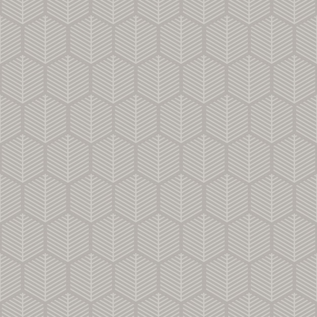 Grey seamless pattern with geometric shapes.