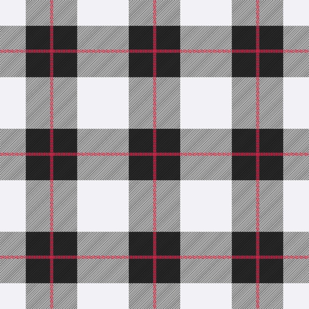 Grey Tartan plaid Seamless pattern Background