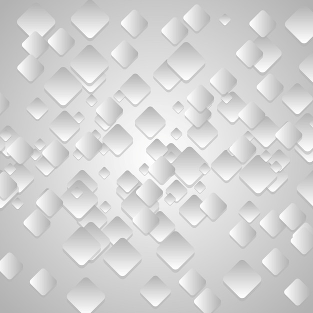 Grey tech geometrical abstract background Vector design