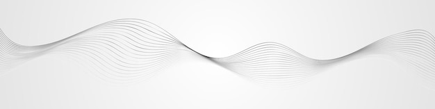 grey white abstract background with abstract wave element digital frequency track equalizer lines wave abstract stripe design abstract wave element for design vector eps 10