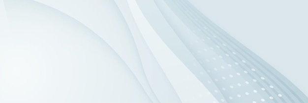 프레젠테이션 디자인을 위한 회색 흰색 추상 배너 용지 광택 및 레이어 요소 벡터 비즈니스 기업 기관 파티 축제 세미나 및 회담에 적합