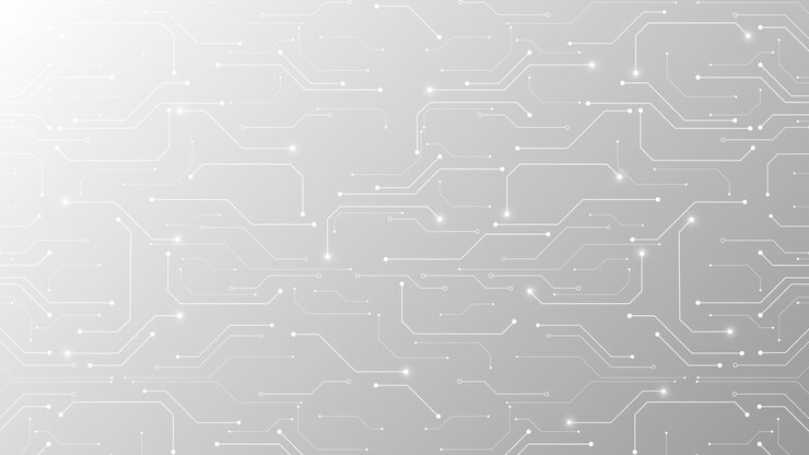 Vector grey white abstract technology background hi tech digital connect communication high technology