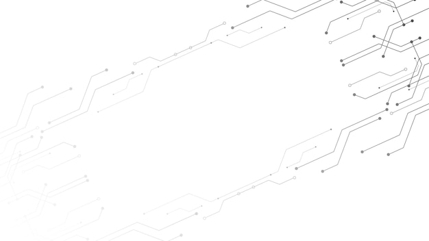 grey white abstract technology background, hi-tech digital connect, communication, high technology