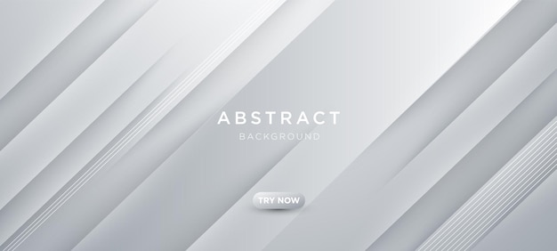 ベクトル 灰色の白い背景の抽象的な papercut ストライプ バック グラウンド ジオメトリの輝きとレイヤー要素ベクトル